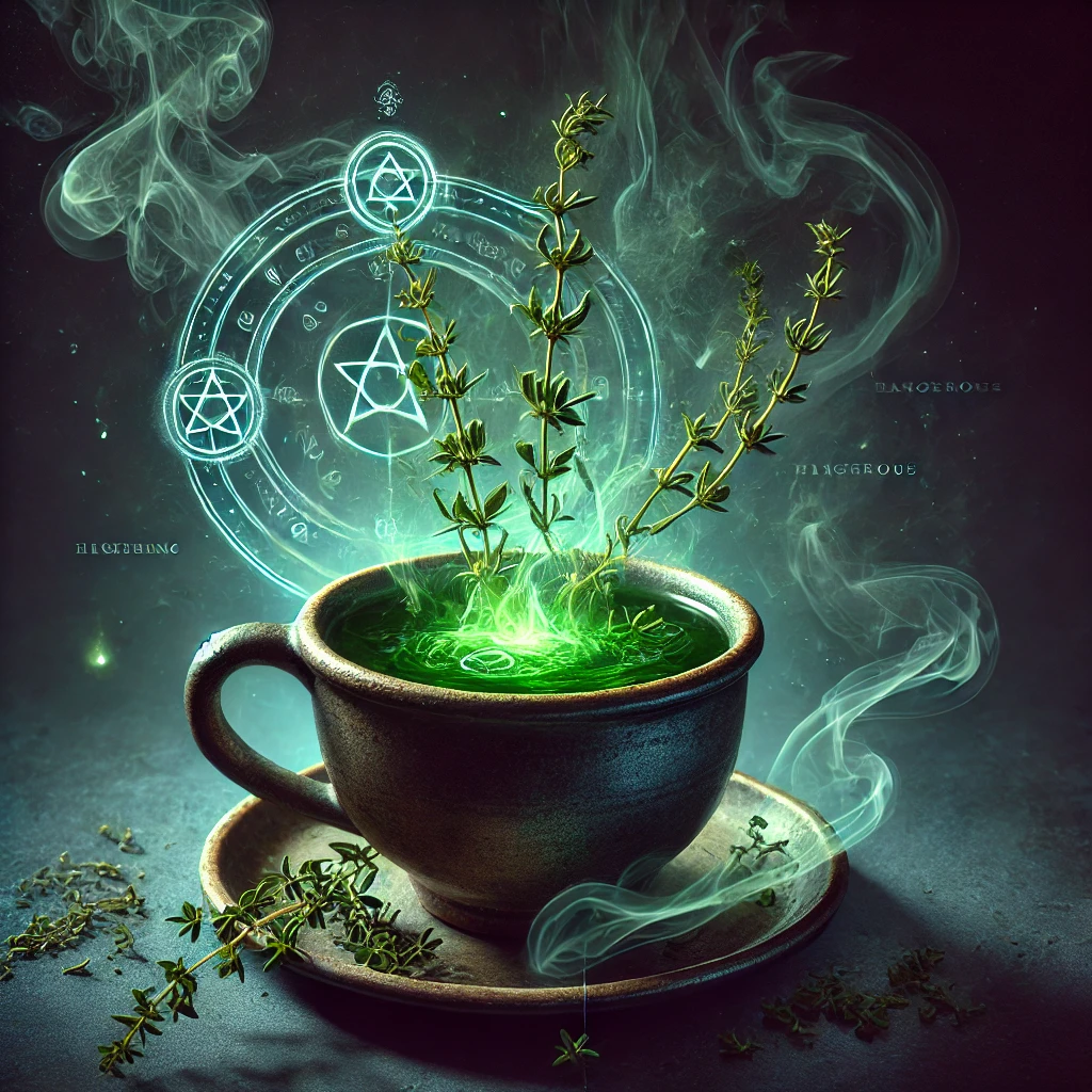 tisane de thym danger